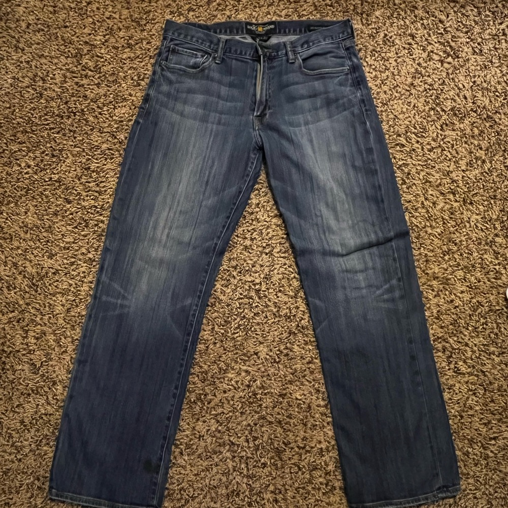 Mens Lucky Jeans size 32x32 and 361 vintage straight